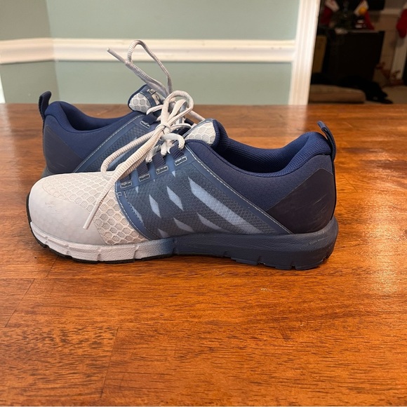 Timberland Womens Pro Radius Gray Blue Safety Shoes size 9 - Picture 3 of 14